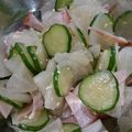 万華月's cooksnap of when they made 即席！美味しい＊大根とハムの和風マリネ.