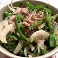 ruricom's cooksnap of when they made 豚肉とピーマン、塩炒め。.
