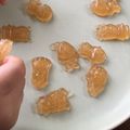 パフェうさこ♪'s cooksnap of when they made レンジで簡単♬果汁グミ.