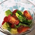 ＊coron＊'s cooksnap of when they made トマトとアボカドの大葉和えサラダ.