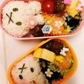 chaco15's cooksnap of when they made 超簡単キャラ弁♡ミッフィー小さめ弁当.