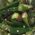 Remtan's cooksnap of when they made 長芋とオクラの梅昆布和え.