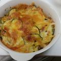 kotohime00's cooksnap of when they made ポテトとズッキーニのカレーマヨチーズ焼き.