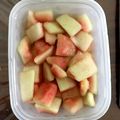 りれけけ's cooksnap of when they made スイカのピクルス.