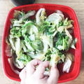 3kids☆'s cooksnap of when they made 新しい美味しさ、レタスのサッとお浸し。.