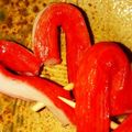 yikar1's cooksnap of when they made ★お弁当にかにかまdeハート❤　*Ｙｍ*.