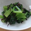 柊さくら's cooksnap of when they made 話題入り♪作り置きにも♡小松菜塩昆布あえ.