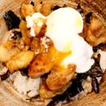 ネオポリタンスワール's cooksnap of when they made 汁ダクが美味しい焼鳥丼 温泉玉子乗せ.