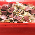 9natsu's cooksnap of when they made キャベツとハムとピーマンの巣ごもり卵.