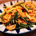 ちーず♡'s cooksnap of when they made 豚とニンニクの芽の中華炒め【麻辣肉絲】.