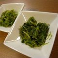 BiwacoJune's cooksnap of when they made ☆にんじん菜のオイマヨあえ☆.