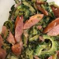 さん太姉's cooksnap of when they made ゴーヤなすウィンナー炒め とろけるチーズ.