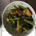 ちよちゃん0318's cooksnap of when they made 小松菜と厚揚げの煮物.