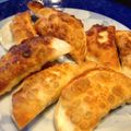 まゅうご's cooksnap of when they made 苦くないゴーヤーサラダ春巻き(サモサ風).