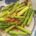 あじぽんぬ☆'s cooksnap of when they made アスパラのおかか和え.