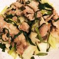 くま・モン子's cooksnap of when they made レモンで爽やか♪春キャベツの豚肉炒め.