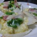 ちばたま's cooksnap of when they made ♥春巻きの皮で小さなタルタルピザ♥.