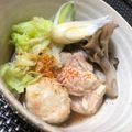 borsch's cooksnap of when they made パサパサしない鶏の水炊き.