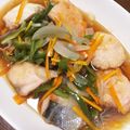 とみむつ's cooksnap of when they made 熱い夏もサッパリ♫鶏肉の南蛮漬け.
