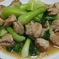たらららーん's cooksnap of when they made 鶏肉と青梗菜炒め.
