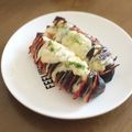 スージー＆ジル's cooksnap of when they made なすのベーコンチーズはさみ焼き.