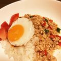 はぴkazu♪'s cooksnap of when they made ★タイ料理★簡単ガパオライス.