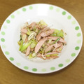 スージー＆ジル's cooksnap of when they made 長ネギと魚肉ソーセージ炒め.