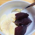てぃっしゅ's cooksnap of when they made 赤ワインで♪洋ナシのコンポート.