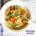 ◆◇Wtiti＊◇◆'s cooksnap of when they made ズッキーニとナス、ベーコンの和風パスタ.