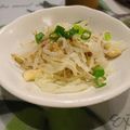 ☆momomama☆'s cooksnap of when they made キャベツ・もやし・えのき・油揚げおひたし.