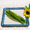 クックI7I5L1☆'s cooksnap of when they made いんげんの素揚げ\ ♪♪ /.