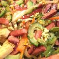 gabunikke's cooksnap of when they made スパムでゴーヤチャンプルー.