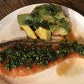 kyoken0424's cooksnap of when they made 鮭のニラダレがけ.