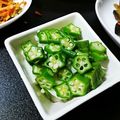 o^o^oayuayu's cooksnap of when they made 簡単!オクラと長芋のねばしゃきポン酢和え.