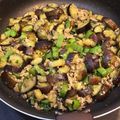 ♡yummy♡'s cooksnap of when they made スタミナ回復☆なすのよごし(肉味噌炒め).