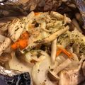 まなぴママ★'s cooksnap of when they made 低カロリー☆鶏ささ身のホイル焼き.