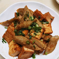 amjkao's cooksnap of when they made 厚揚げとゴボウの旨炒め煮♪.