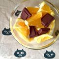 ふたごゆき's cooksnap of when they made ヨーグルトに☆オレンジ＆チョコ♪.