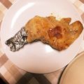 うじえり's cooksnap of when they made 骨付き鶏モモ肉のソテー.