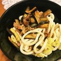 トイピアノ弾きのねこ's cooksnap of when they made 冷やし肉なすうどん♡.