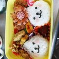 みちまるみつまる's cooksnap of when they made 簡単キャラ弁デコふりでくーQoo(＞＜).