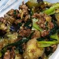 れいこうじ's cooksnap of when they made 茄子と青梗菜のひき肉炒め.