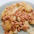 Nanina's cooksnap of when they made 野菜を食べよう！レタスのひき肉炒め.