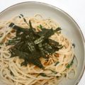 たけぽんのママ's cooksnap of when they made 大葉と海苔で味わう♡ツナの和風パスタ♪.