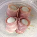 aki3684's cooksnap of when they made うずらベーコン串.