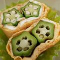 クックFIK8MS☆'s cooksnap of when they made お弁当に♡オクラの卵焼き.