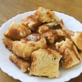 iketa's cooksnap of when they made おれんちトースト.