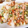 とりてんちゃん's cooksnap of when they made 鮭フレークと大根葉でシャキ旨チャーハン☆.