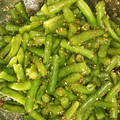 shiata's cooksnap of when they made 簡単☆いんげんのゴマ和え☆お弁当にも.