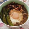 たりゆっちぃ's cooksnap of when they made 牛肉の旨みが溶け込んだ美味しい肉そば♪.